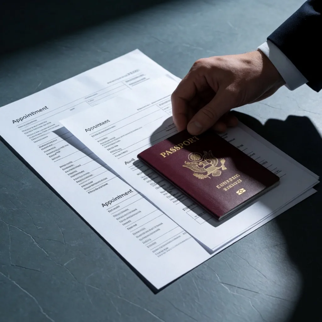 Documentación necesaria para la cita consular